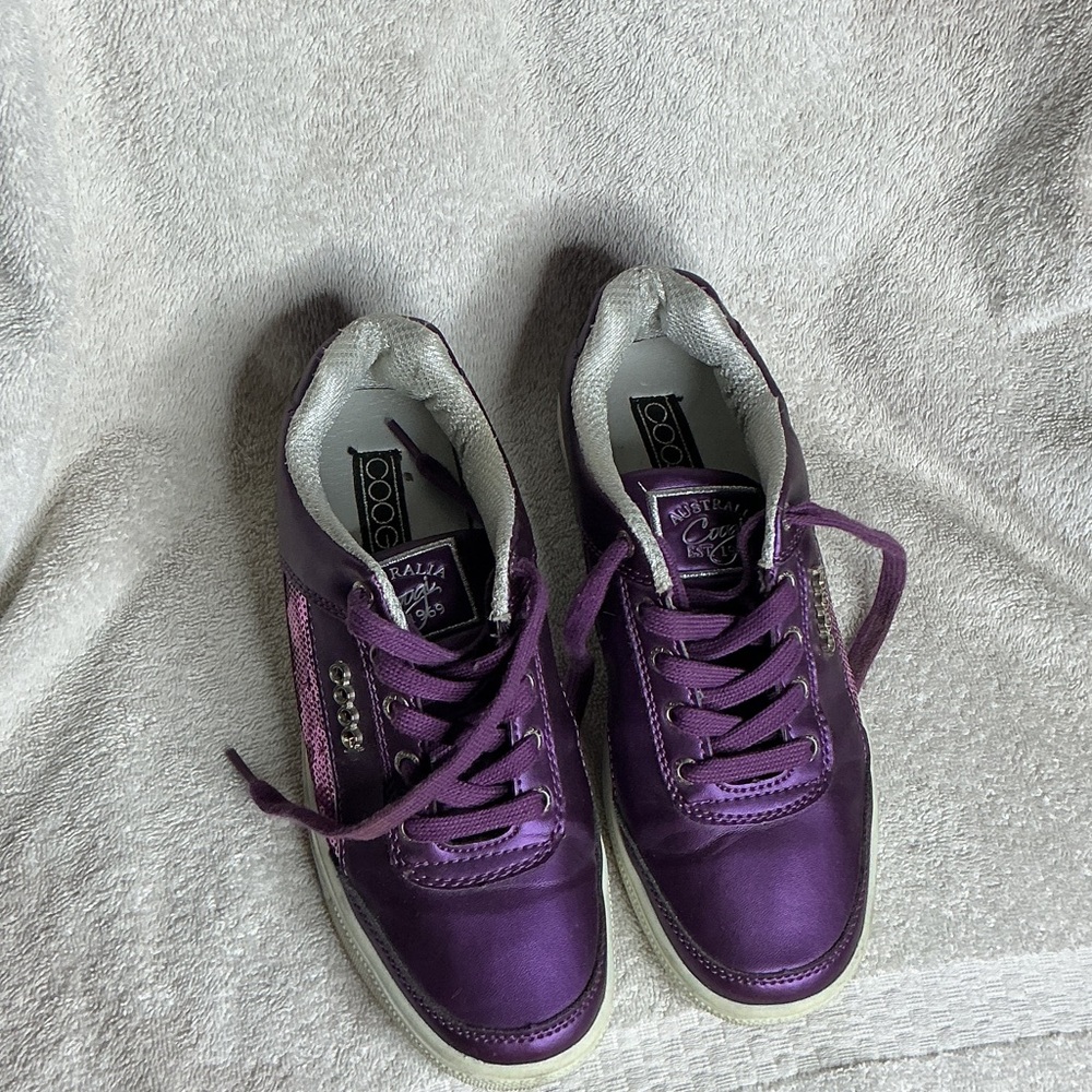 COOGI Purple and White Sneakers
